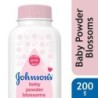 Johnson's Blossoms Baby Powder, Long Lasting Freshness & Skin Comfort
