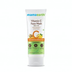 Mamaearth Vitamin C Skincare Regimen Kit: Vitamin C Face Wash (100ml), Face Toner (200ml) & Face Cream (50g)