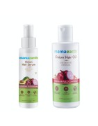 Mamaearth Combo Of Onion Hair Oil (150ml) & Onion Hair Serum (100ml)