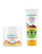 Mamaearth Skin Lightening & Brightening Combo: Ubtan Face Mask (100ml) & Ubtan Face Wash (100ml)