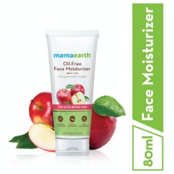 Mamaearth Anti Acne Combo: Oil Free Moisturizer (80ml) & Ultra Light Indian Sunscreen (80ml)