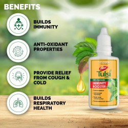 Dabur Tulsi Drops, 20ml+10ml, 100% Ayurvedic Immunity Booster