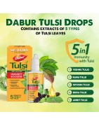 Dabur Tulsi Drops, 20ml+10ml