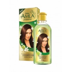 Dabur Amla Jasmine Hair Oil, 300ml- For Strong, Nourished & Beautiful Colored Hair