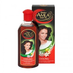 Dabur Amla Hair Oil (Cooling), 300ml- Instant Relief From Heat & Stress, Provides Soothing OF Scalp