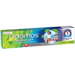 Dabur Odomos Naturals Non-Sticky Mosquito Repellent Cream, 100g, Upto 8 Hours Protection, Safe on Kids & Babies