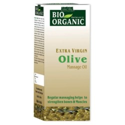 Indus Valley Bio Organic Extra Virgin Olive Massage Oil - Helps