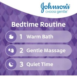 Johnson's Bedtime Baby Powder, +, Natural Calm (Corn Starch) 200 G
