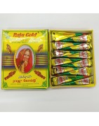 Raju Gold Dulhan Singhar Special Mehandi Cone, Pack of 12 Pcs