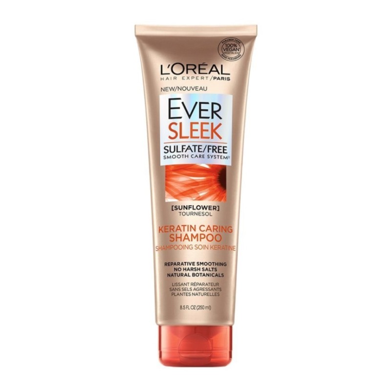 Ever Sleek Sulfate-Free Smooth Care System Keratin Caring Shampoo