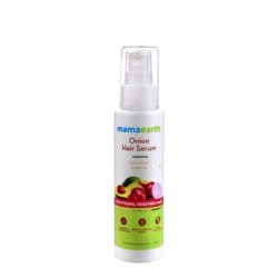 Mamaearth Onion Hair Serum with Onion & Biotin, for Strong Frizz-Free