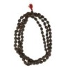 Satvik Lotus Seeds Mala (Kamal Gatta), 108 Beads for Prayer, Rosary
