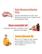 Wow Skin Science - Pink Rose Clay Face Mask - 200ml