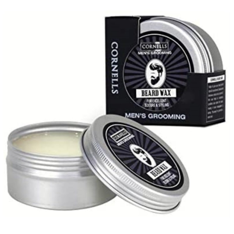 Cornells Men's Grooming Beard Wax, for Excellent Texture & Styling 85g