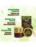 Wow Skin Science - Anti-acne neem tea tree clay face mask - 200ml