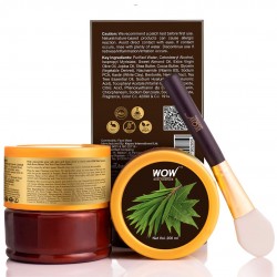 Wow Skin Science - Anti-acne neem tea tree clay face mask - 200ml