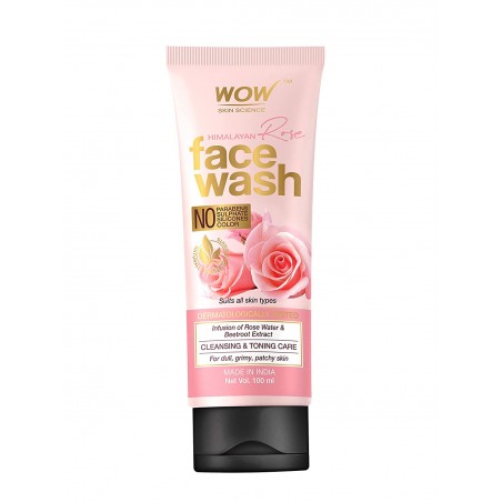 Wow Skin Science - Himalayan Rose Face wash - 100ml