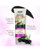 Wow Skin Science - Activated Charcoal face wash - 100ml