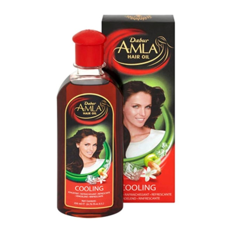 Dabur Amla Hair Oil (Cooling) - Instant Relief from Heat & Stress