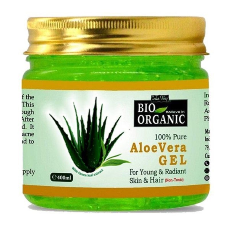 Indus Valley Bio Organic Aloe Vera Gel for Young & Radiant Skin