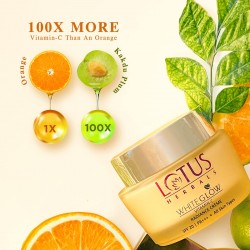 Lotus Herbals WhiteGlow Vitamin C Radiance Cream | SPF 20