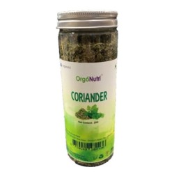 Orgonutri Dried Coriander Leaves, (Dry Dhaniya Leaves), Seasoning