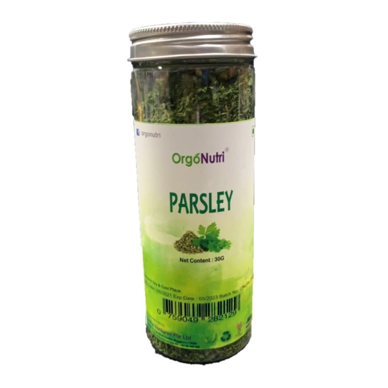 Orgonutri Dried Parsley Leaves, Seasoning Herb 30g