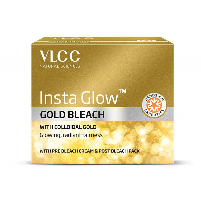 VLCC Insta Glow Gold Bleach, 60g