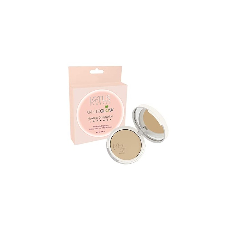 Lotus Herbals - Whiteglow  Flawless Complexion compact caramel - 10gm