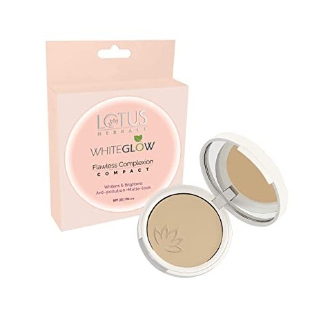 Lotus Herbals - Whiteglow  Flawless Complexion compact caramel - 10gm