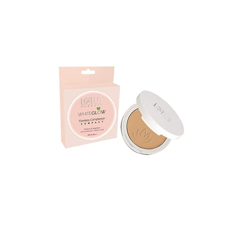 Lotus Herbals Whiteglow Flawless Complexion Compact Honey C2 - 10g