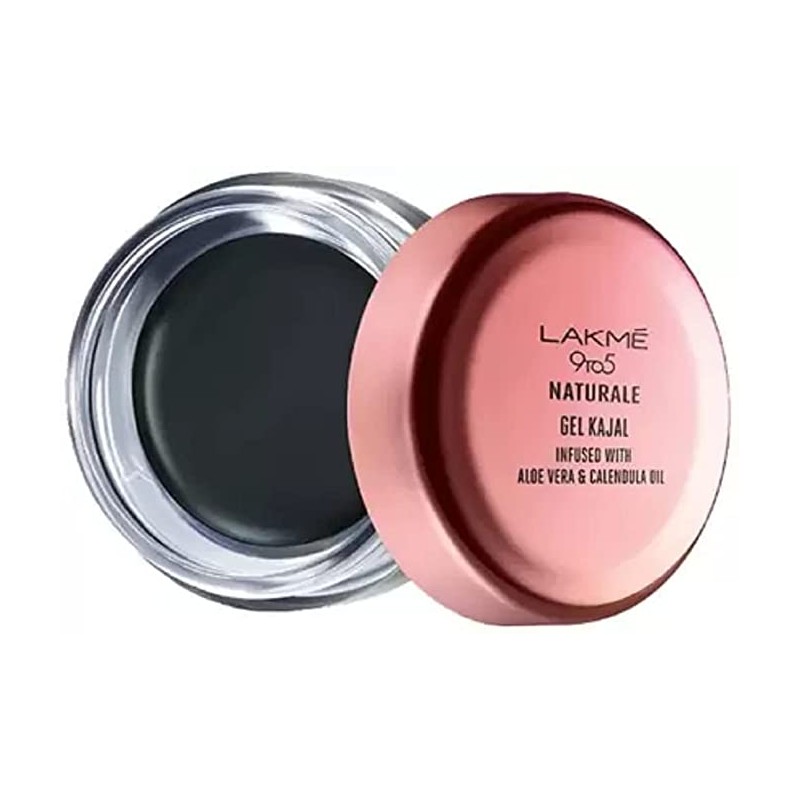 Lakme - 9 to 5 Naturale Gel Kajal, Black - 3 g