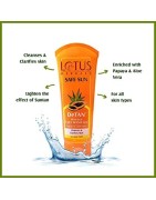 Lotus Herbals - Safe Sun DeTAN After-Sun Face Wash Gel -100g