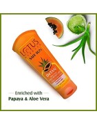 Lotus Herbals - Safe Sun DeTAN After-Sun Face Wash Gel -100g