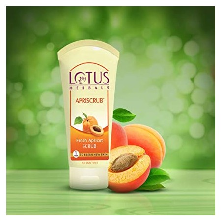 Lotus Herbals - Apriscrub Fresh Apricot Scrub - 100g