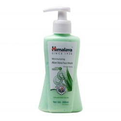 Himalaya Moisturizing Aloe Vera Face Wash - Enriched with Natural
