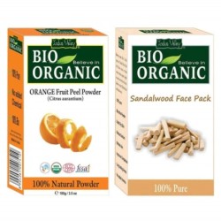 Indus Valley Bio Organic Combo Pack of Orange Fruit Peel Powder