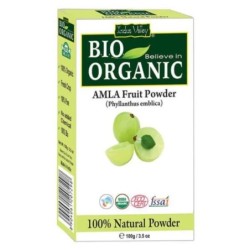 Indus Valley Bio Organic Combo Pack of Amla Fruit Powder & Herbal