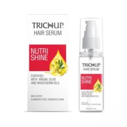 Trichup Hair Serum Nutri Shine, Fortified with Argan, Olive