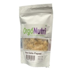 Orgonutri Moon Delite Sabudana & Potato Papad - Ready to Fry 100g