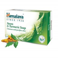 Himalaya Neem & Turmeric Soap, Each, Cleanses & Purifies Skin 125g