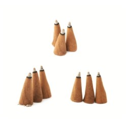 Satvik Patchouli Incense Cones for Puja and Prayer 200g