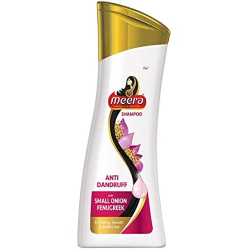 Meera Anti Dandruff Shampoo - with Small Onion &Amp; Fenugreek