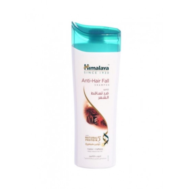 Himalaya Anti-Hair Fall Shampoo - with Castor &Amp; Caffeine, Helps