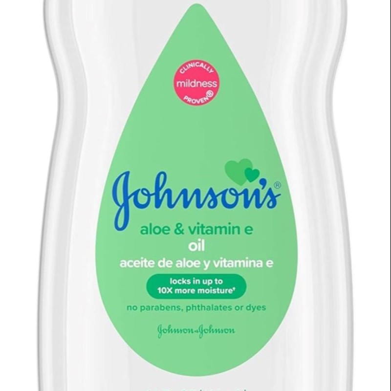 Johnsons Baby Oil - with Aloe Vera 500ml
