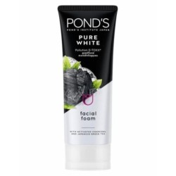 Pond's Pure Bright Facial Foam, Pollution D-Toxx, with Activated