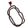 Satvik Wooden Red Beads Mala for Puja, Prayer, Japmala, 108 Beads Mala