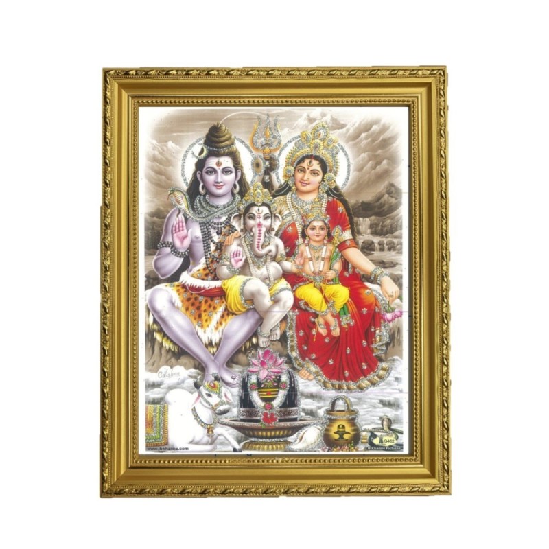 Satvik Lord Shiva, Mata Parvati, Lord Karthik & Lord Ganesha Designer