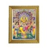 Satvik Narsimha, Laxmi, Swamy Narayn Designer Wooden Golden Photo