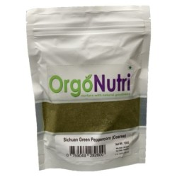 Orgonutri Medium Grind Coarse Sichuan Green Peppercorn, Sì Chuān Qīng